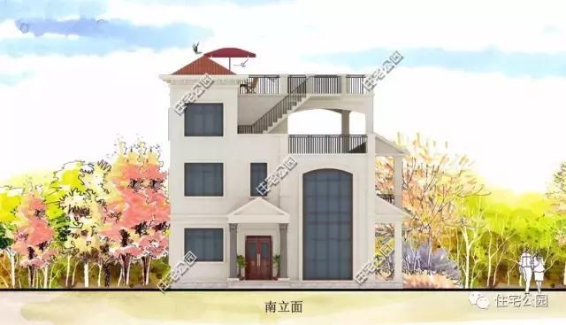 12X13米農村別墅設計，造價25萬，實用！