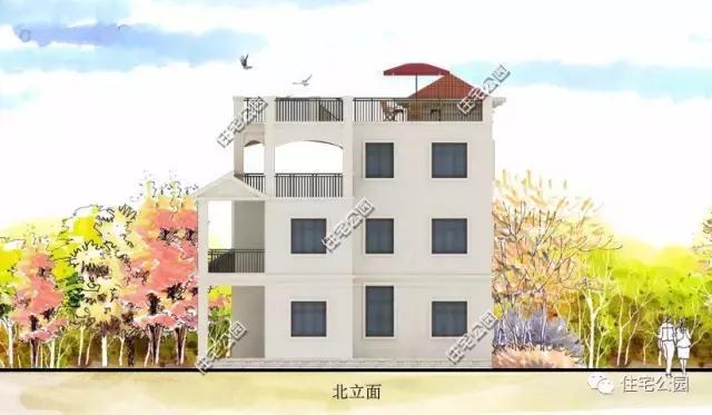 12X13米農村別墅設計，造價25萬，實用！