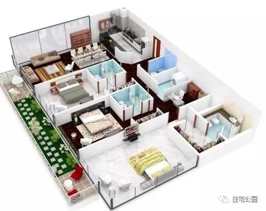 農(nóng)村別墅是該換個(gè)角度了，3D全景展示看的更清楚！