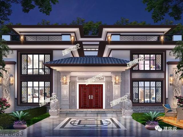 3套鄉(xiāng)村自建別墅施工圖，附完工實(shí)景照，建房要趁早