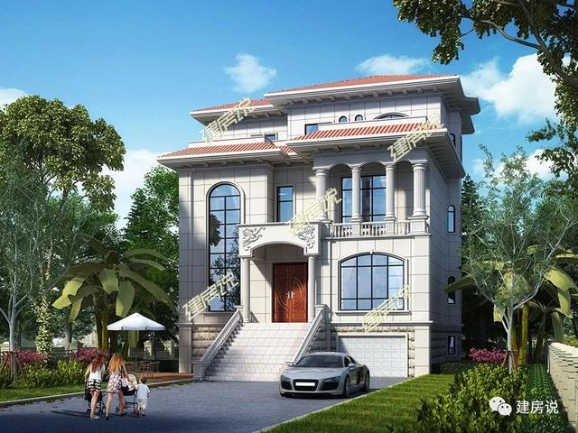 3套鄉(xiāng)村自建別墅施工圖，附完工實(shí)景照，建房要趁早