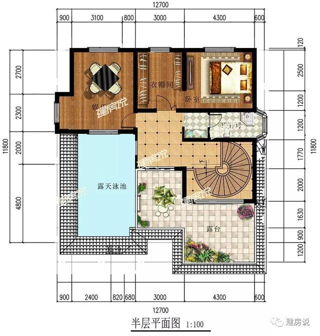 3套鄉(xiāng)村自建別墅施工圖，附完工實(shí)景照，建房要趁早
