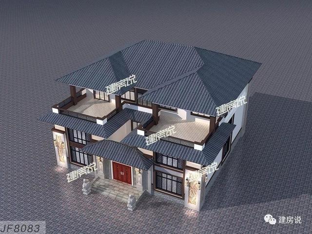 3套鄉(xiāng)村自建別墅施工圖，附完工實(shí)景照，建房要趁早