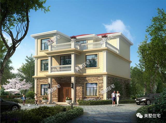 10款面寬12米的農(nóng)村別墅設(shè)計(jì)方案圖，看過(guò)的都狂點(diǎn)贊