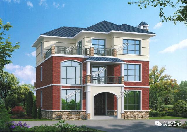 10款面寬12米的農(nóng)村別墅設(shè)計(jì)方案圖，看過(guò)的都狂點(diǎn)贊