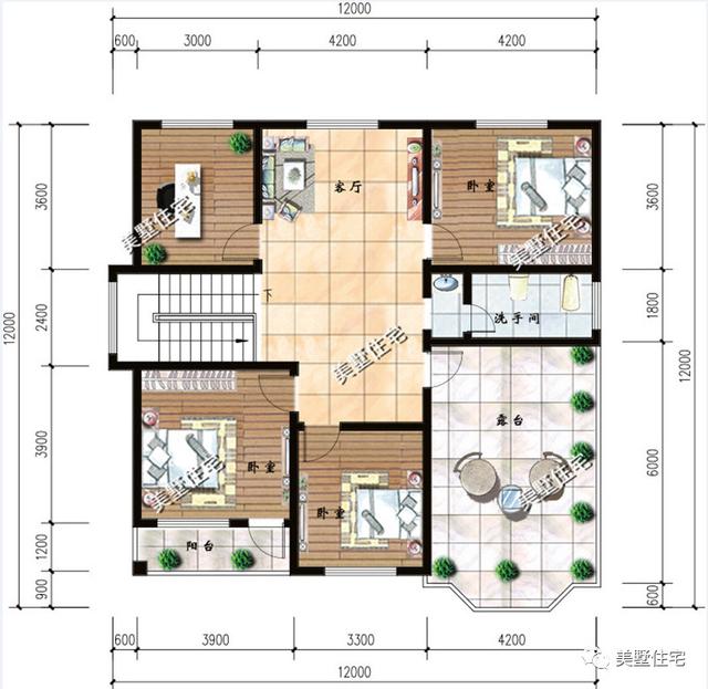 10款面寬12米的農(nóng)村別墅設(shè)計(jì)方案圖，看過(guò)的都狂點(diǎn)贊