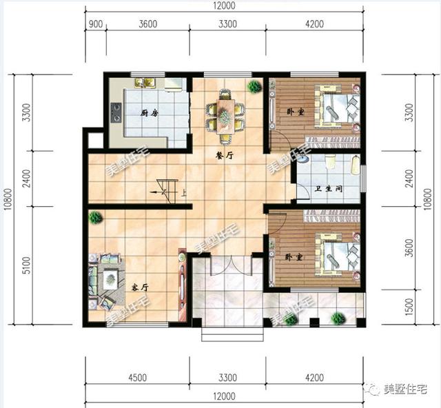 10款面寬12米的農(nóng)村別墅設(shè)計(jì)方案圖，看過(guò)的都狂點(diǎn)贊