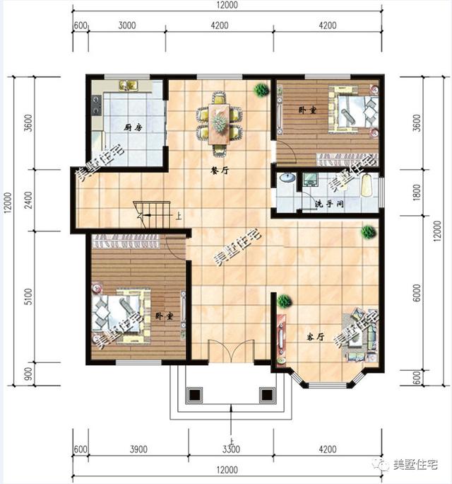 10款面寬12米的農(nóng)村別墅設(shè)計(jì)方案圖，看過(guò)的都狂點(diǎn)贊