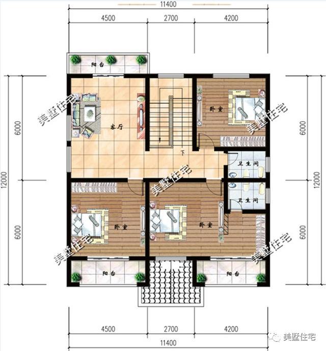 10款面寬12米的農(nóng)村別墅設(shè)計(jì)方案圖，看過(guò)的都狂點(diǎn)贊