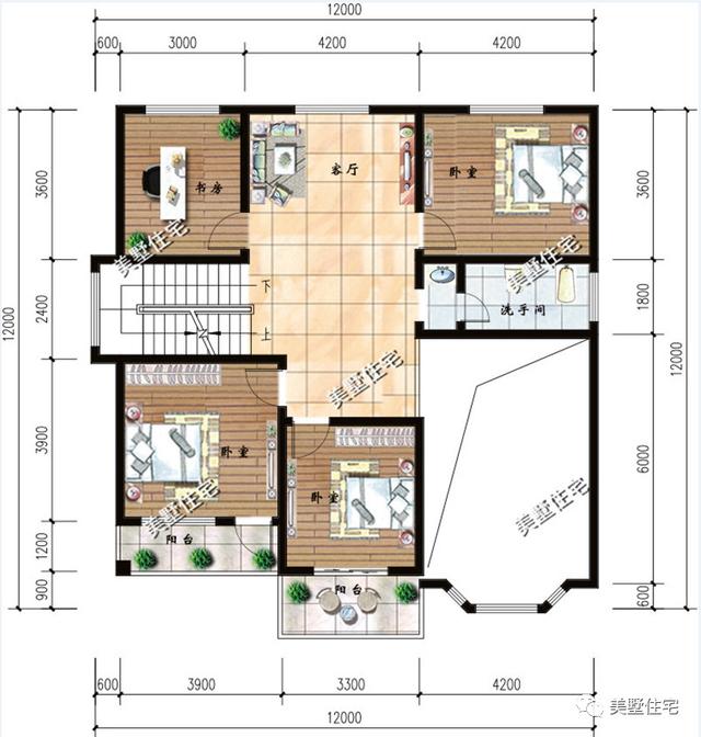 10款面寬12米的農(nóng)村別墅設(shè)計(jì)方案圖，看過(guò)的都狂點(diǎn)贊