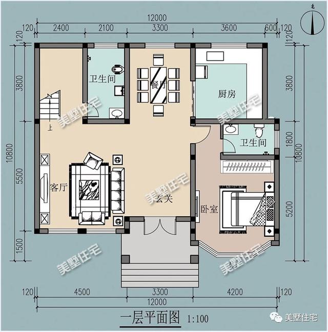 10款面寬12米的農(nóng)村別墅設(shè)計(jì)方案圖，看過(guò)的都狂點(diǎn)贊