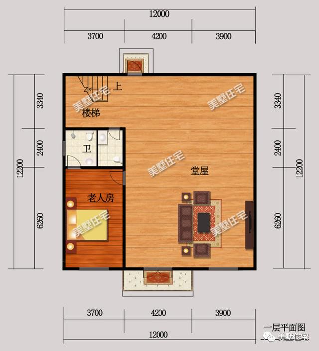 10款面寬12米的農(nóng)村別墅設(shè)計(jì)方案圖，看過(guò)的都狂點(diǎn)贊