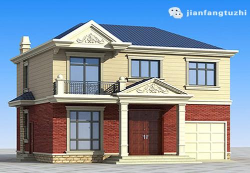 12×10二層農(nóng)村小樓房設(shè)計(jì)方案圖，25萬(wàn)建主體