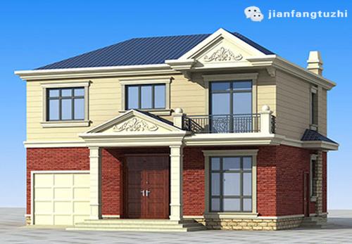 12×10二層農(nóng)村小樓房設(shè)計(jì)方案圖，25萬(wàn)建主體