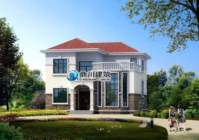 回老家自建二層別墅全記錄，附效果圖和戶型圖【多圖】