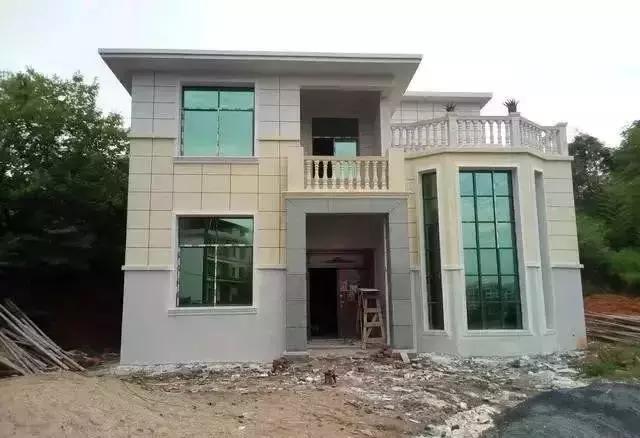 回老家自建二層別墅全記錄，附效果圖和戶型圖【多圖】