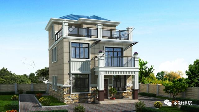 農村自建三層樓房，30萬，平均一層10萬，你還在等什么？