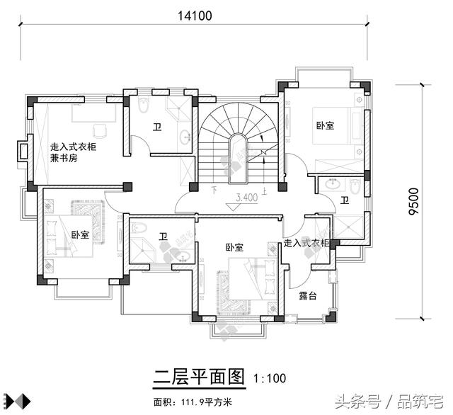 二層西班牙風格別墅方案展示，從設計到完工全過程，還帶裝修