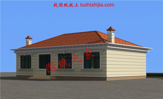 農(nóng)村蓋平房設(shè)計大全圖,鄉(xiāng)下建房一層戶型圖及效果圖