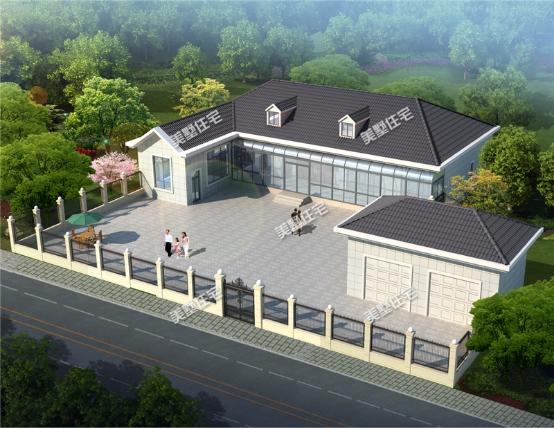 農村建別墅怎能沒小院？6款帶小院設計圖，種菜、養(yǎng)雞都可以