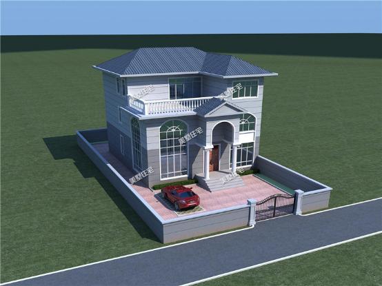 農村建別墅怎能沒小院？6款帶小院設計圖，種菜、養(yǎng)雞都可以