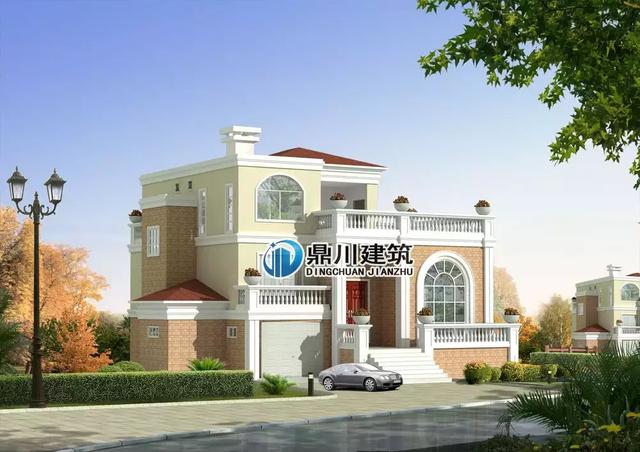 糾結平頂還是坡頂?這5棟平坡結合的別墅設計圖拿走