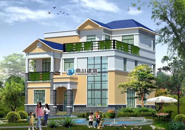 糾結平頂還是坡頂?這5棟平坡結合的別墅設計圖拿走