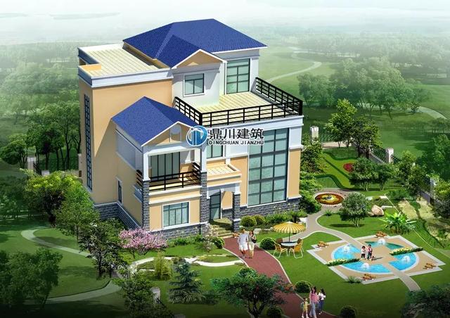 糾結平頂還是坡頂?這5棟平坡結合的別墅設計圖拿走