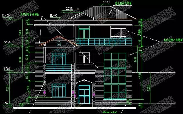 糾結平頂還是坡頂?這5棟平坡結合的別墅設計圖拿走