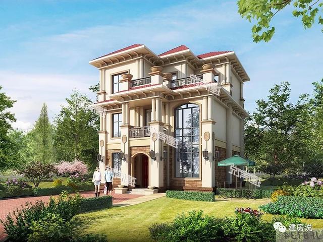 5套占地100平左右的別墅戶型圖，不攀比，夠住就好