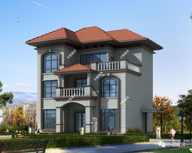 10套風(fēng)格迥異的農(nóng)村住宅效果圖，一二三層的都有哦