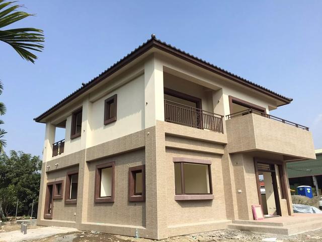 農(nóng)村220平2層自建房實拍圖，15萬全搞定