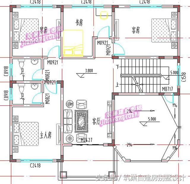 2款二層農(nóng)村自建房別墅全套設(shè)計(jì)圖，你更喜歡哪個(gè)？