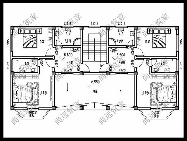 雙拼別墅一梯兩戶！