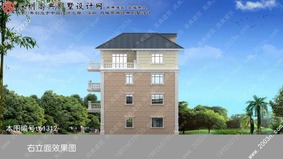 別墅設計全套圖紙首層183平方米！