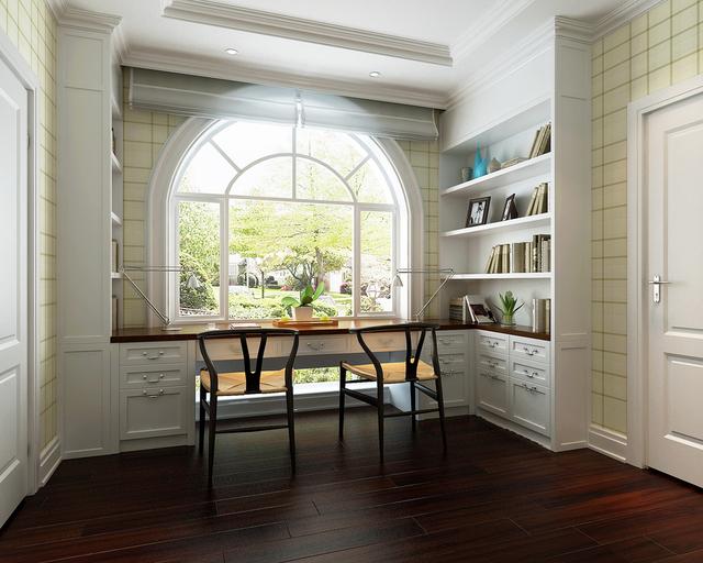 一進屋被旋轉樓梯吸引了，鄭州330平別墅真是太美啦！