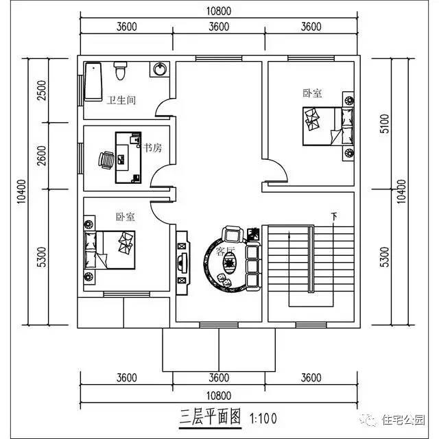 10X11米農村方正3層別墅，露臺帶車庫，33萬建成？實拍！