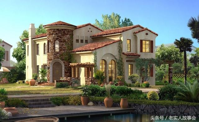 住別墅的女人！