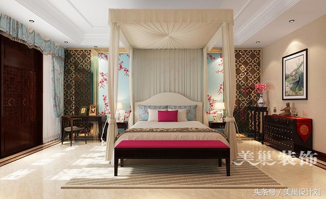 鄭州別墅會所設計500新中式裝修 一看都是女主人選擇的效果圖！