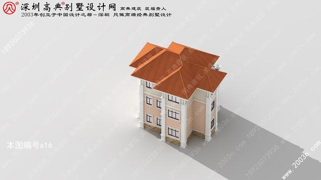 現代小別墅設計效果圖！