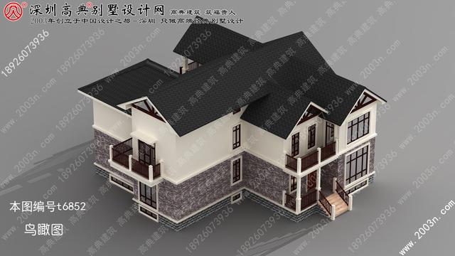 鄉村別墅效果圖大全！