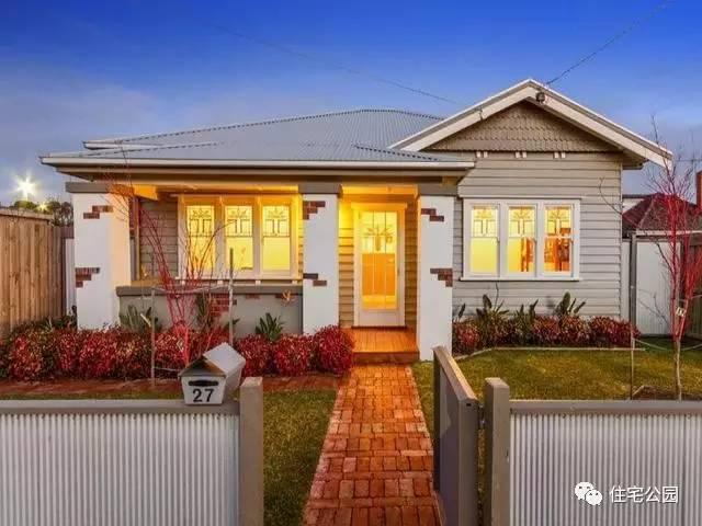 20套平層小別墅賞析，為啥澳洲氣候溫暖農村一樣建平房