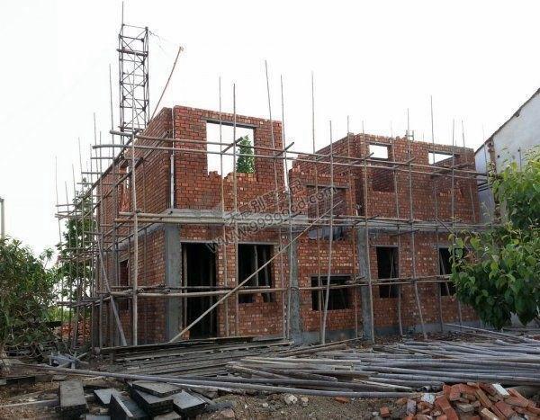 全圖詳解農村自建三層別墅過程，建成的效果怎么就叫我心動了呢！