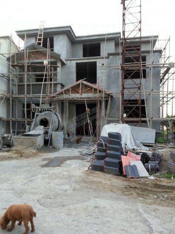 全圖詳解農村自建三層別墅過程，建成的效果怎么就叫我心動了呢！