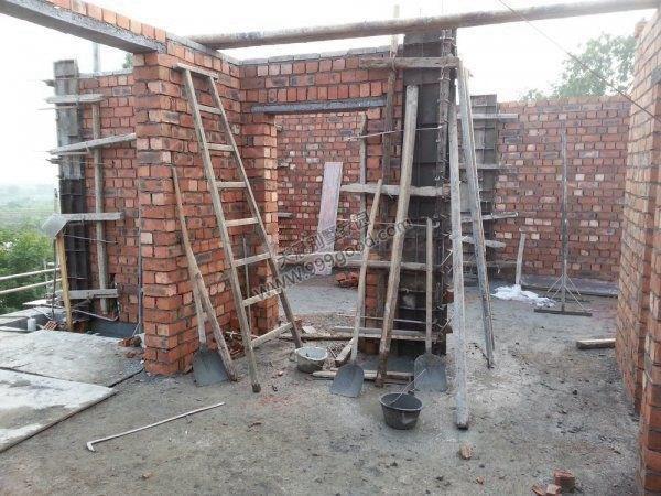 全圖詳解農村自建三層別墅過程，建成的效果怎么就叫我心動了呢！