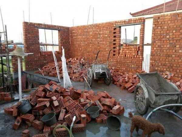 全圖詳解農村自建三層別墅過程，建成的效果怎么就叫我心動了呢！