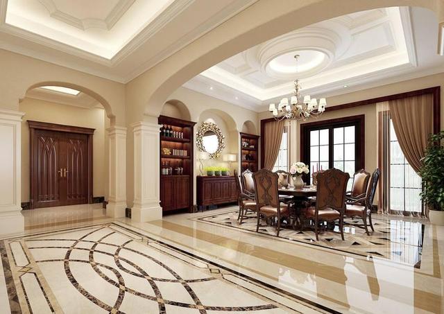 只用200萬，如何把480平別墅洋房設計得有美感，豪華大氣