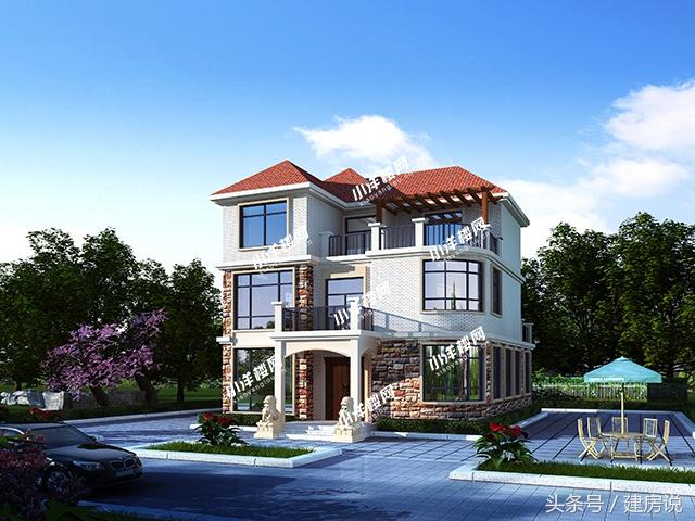 這22款漂亮實用新農村別墅戶型，都是今年最流行建造的