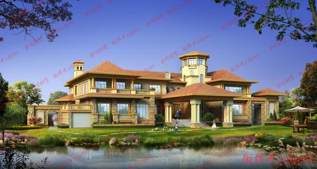 農村歐式別墅，10年內很難有人超越！