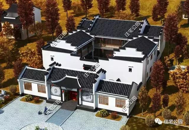 24套中式風格別墅，讓外國人都想建的別墅戶型！